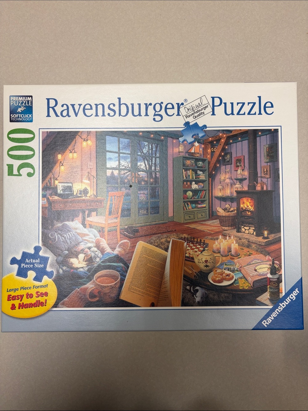 500-Piece Ravensburger Puzzle 🧩 “Cozy Retreat”